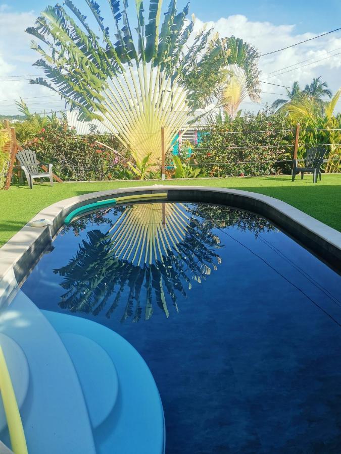Au Coeur Du Papillon Piscine Collective En Famille Villa Goyave Exterior photo